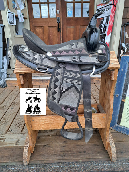 15" Abetta Synthetic Western Saddle