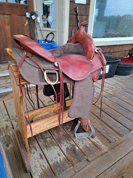 17" Fabtron Easy Rider Gaited Western Trail Saddle