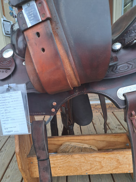 16" Rocking R Western Pleasure Saddle