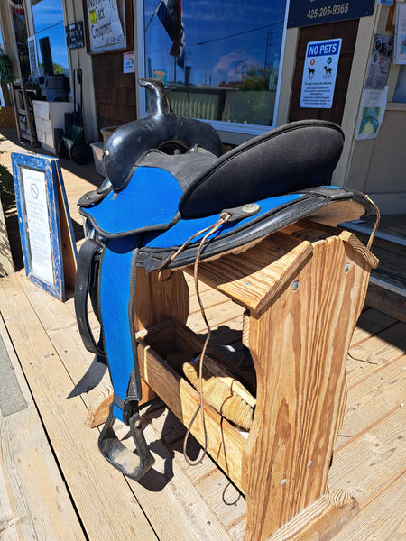 15" Abetta Synthetic Western Saddle
