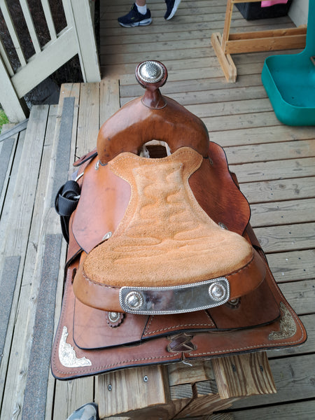 13" Youth Western Show Saddle