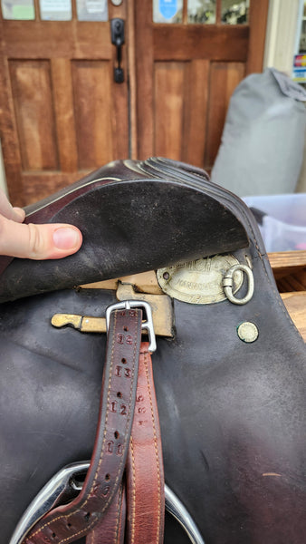 17" Passier PS Baum All Purpose English Saddle