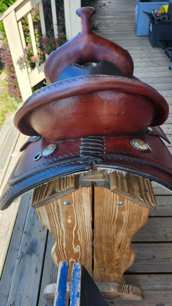 ON TRIAL 16" Tex Tan Tex-Flex Western Trail Saddle