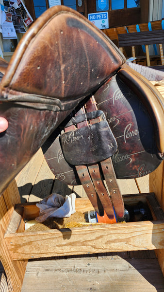 16.5" Pessoa Rodrigo Jumping Saddle