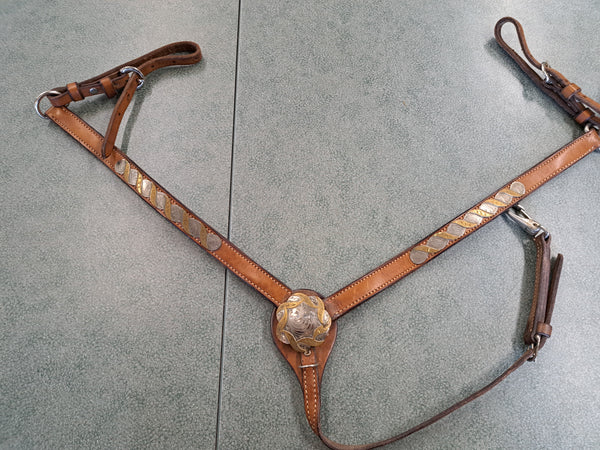 Tory Leather Breast Collar