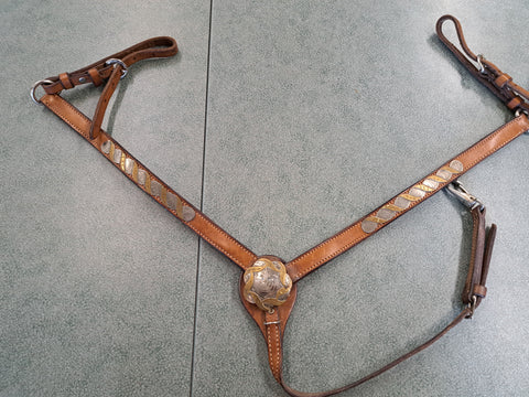 Tory Leather Breast Collar