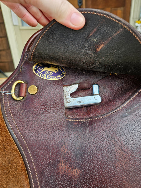 17" Collegiate Art All Purpose English Saddle