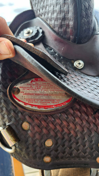 16" Circle Y Park and Trail Saddle