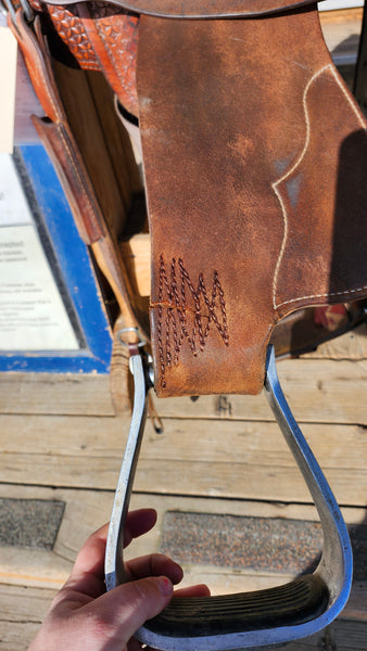 14" Three Forks Merrill Barrel Saddle