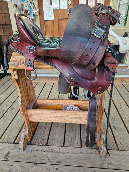 16.5" Tucker Black Mountain Western Trail Saddle