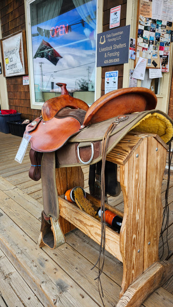 17" Fabtron Draft Horse Saddle