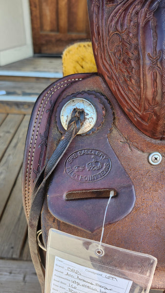 16" SRS All Around Roper Saddle
