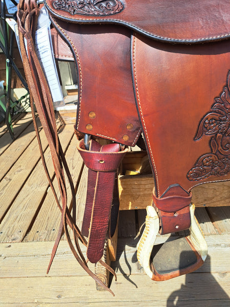17" Ortho-Flex Western Trail Saddle