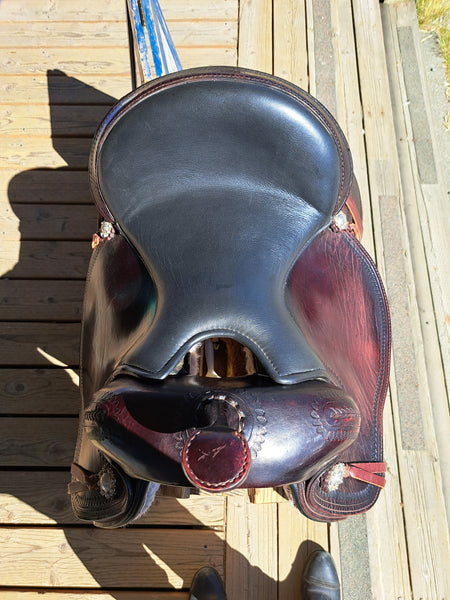 14" Hilason Western Trail Saddle