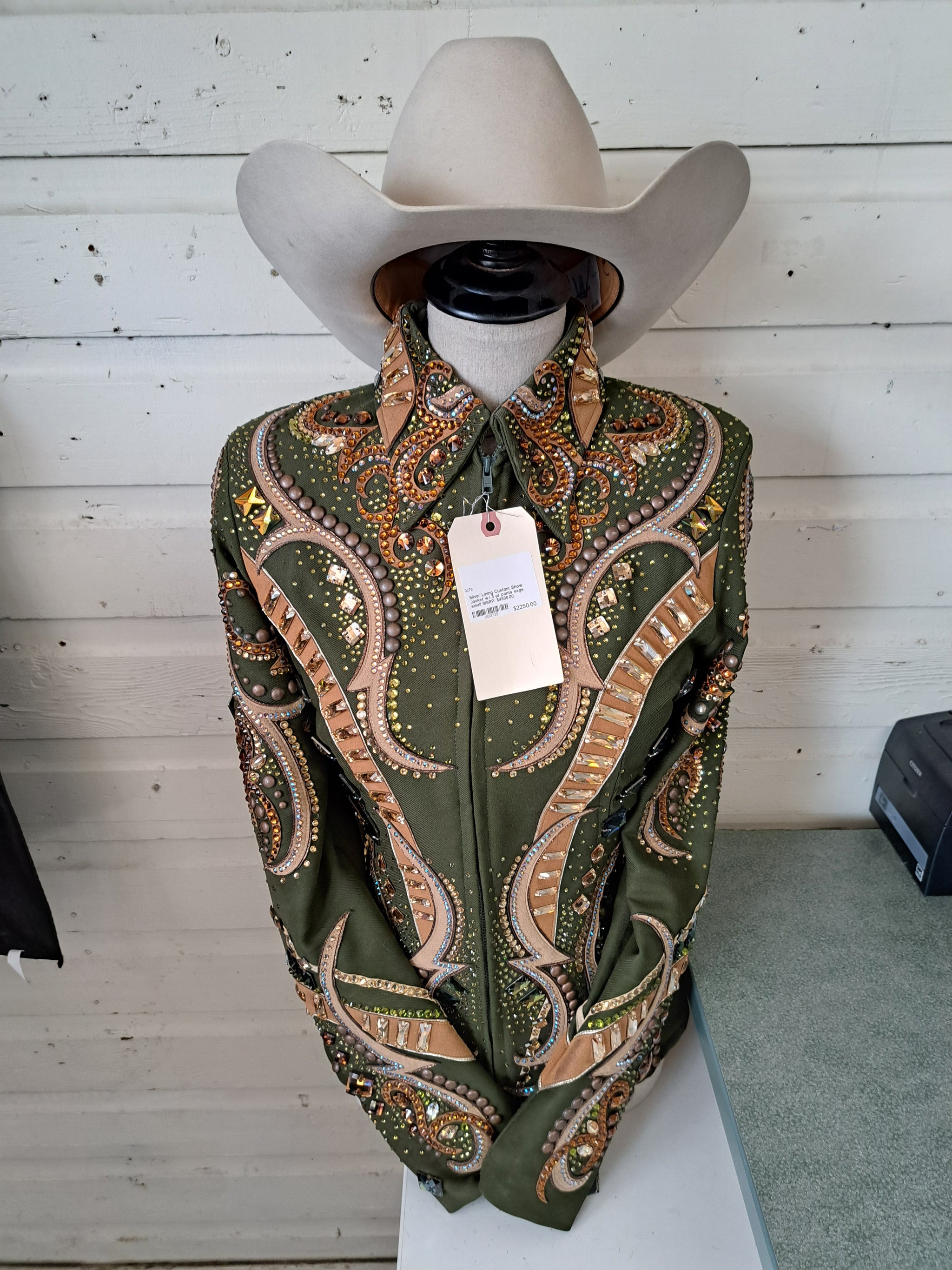Chemise Western De Show Sara Fashion - Pour Concours équitation - Fabriquée En Inde