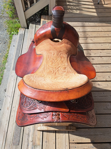 15" Texas Saddlery Roping Saddle