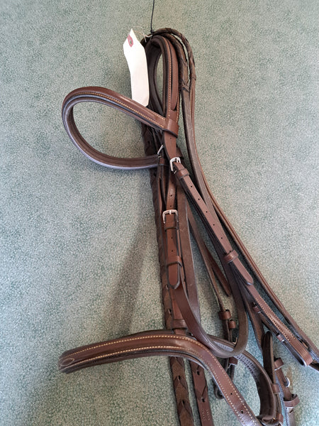Val Du Boise Monocrown Jump Bridle - WB
