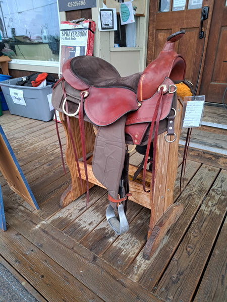 17" Fabtron Easy Rider Gaited Western Trail Saddle