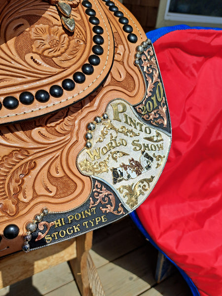 17" Dale Chavez Western Equitation Show Saddle