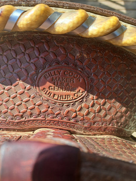 14" Billy Cook BW Barrel Racing Saddle