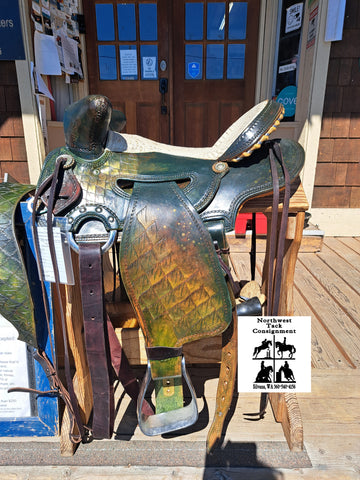 16" Dragonized Sheridan Saddle