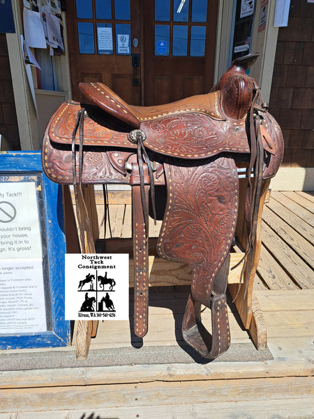 15" Western Ranch Saddle
