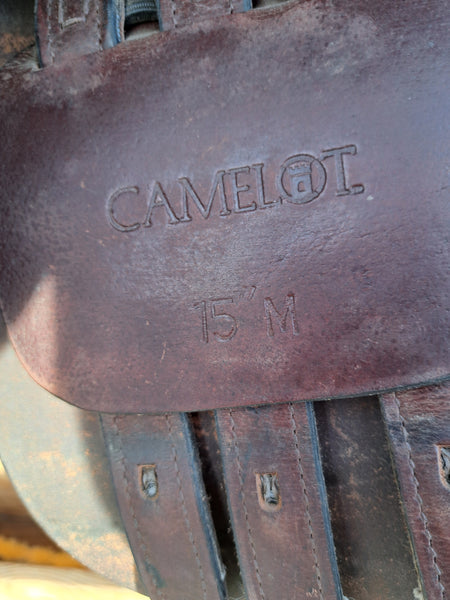 15" Camelot English jump Saddle