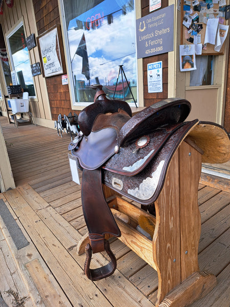 16" Crates Western Equitation Show Saddle