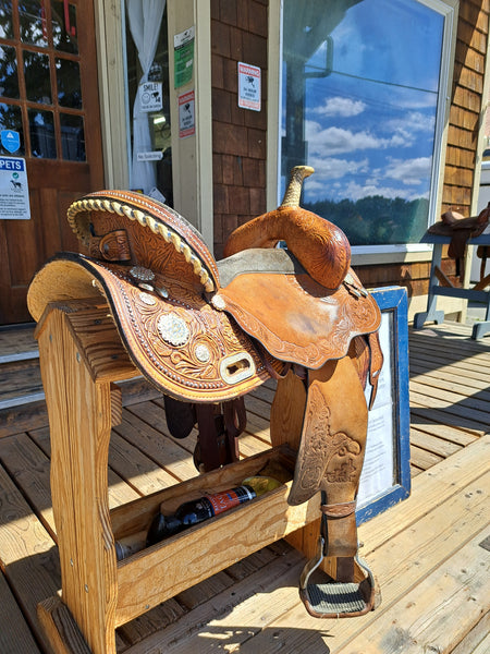 14.5" Martha Josey Ultimate Starlight Barrel Racing Saddle