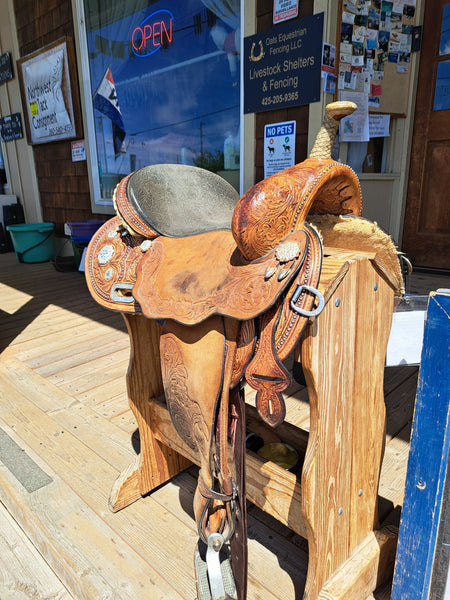 14.5" Martha Josey Ultimate Starlight Barrel Racing Saddle