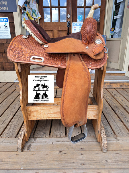 14" Circle Y Barrel Saddle