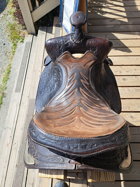 15" Western Equitation Saddle