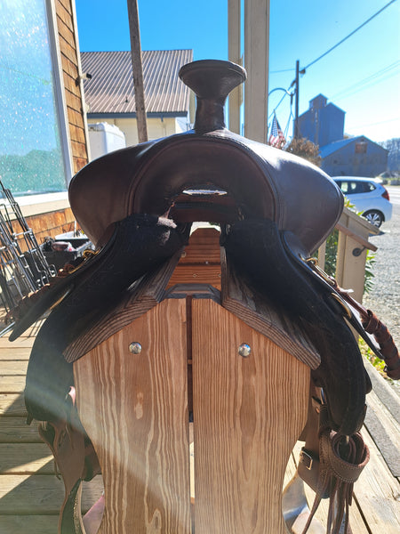 ON TRIAL 15.5" Tucker Gen II High Plains Western Saddle