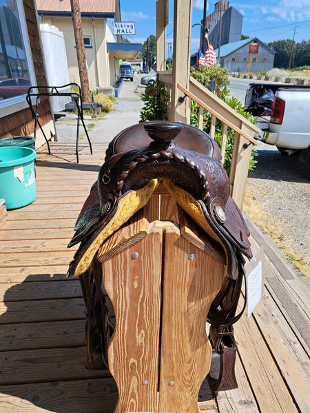 15" Circle Y Western Equitation Show Saddle