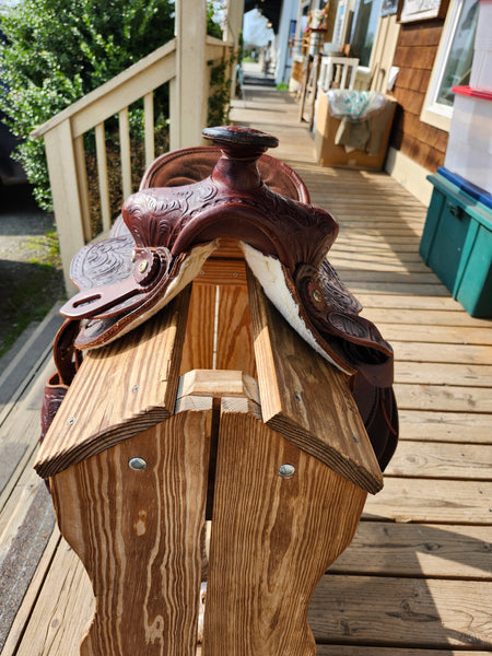 12" The American Happy Trails Western Pony Saddle