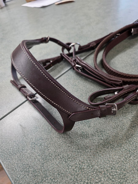 Auven Equestrian Othello Bridle w/ Reins COB
