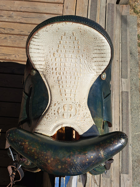 16" Dragonized Sheridan Saddle
