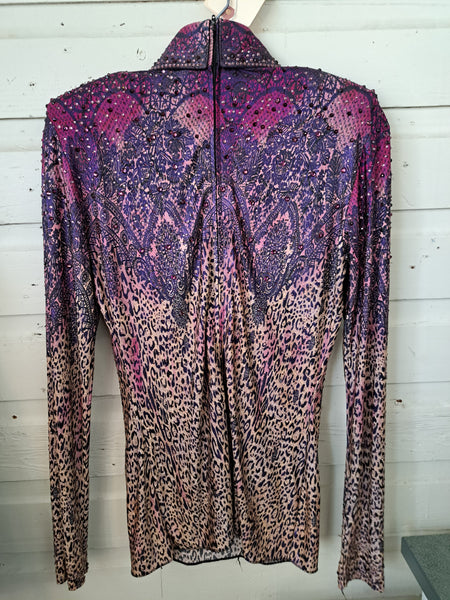 Medium Show Fancy Western Show Shirt