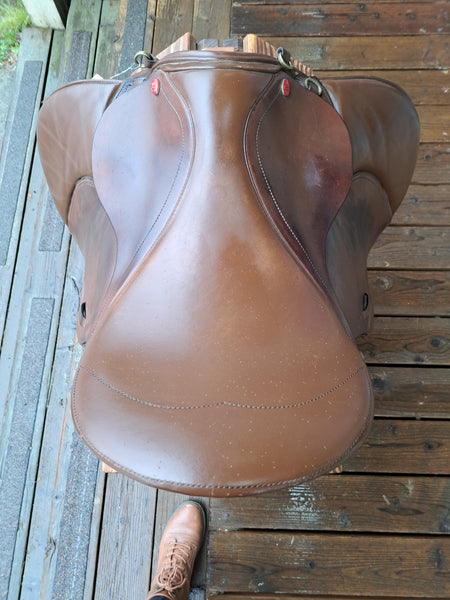 17.5" Duett Companion 2 Fox Hunter all purpose english saddle