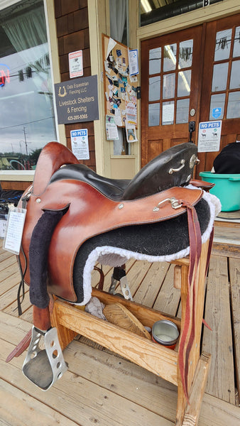 ON TRIAL 17" OrthoFlex Patriot Endurance Saddle