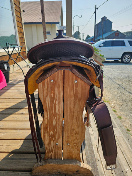 16" Crates Western Cordura Trail Saddle