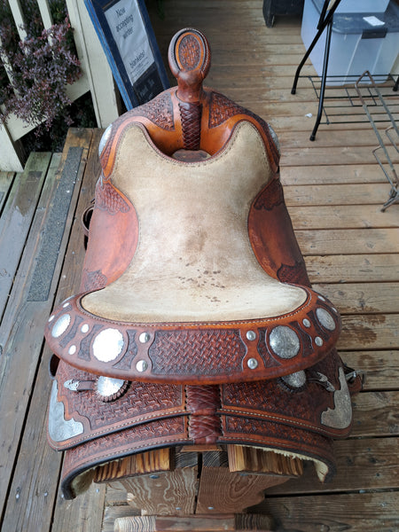 16" Rocky Custom Western Equitation Show Saddle