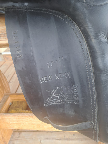 17" Zaldi New Kent Dressage Saddle