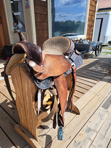 14.5" Billy Cook Barrel Saddle
