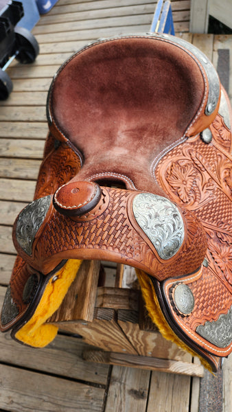 14" Tough 1 Youth Challenger Western Equitation Show Saddle