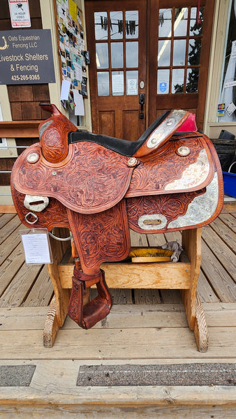 14.5" Showman Western Equitation Show Saddle
