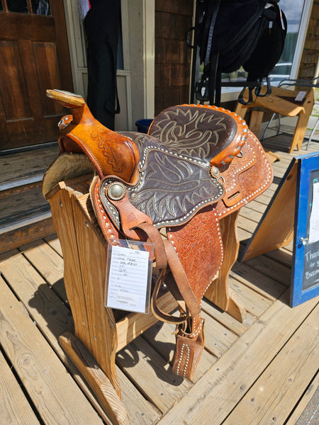 15.5 Simco Western Pleasure Saddle