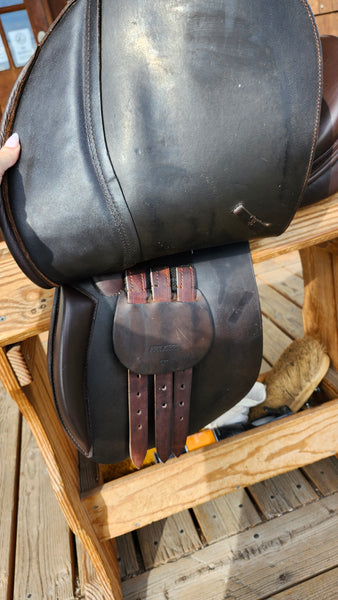 17" Collegiate Art All Purpose English Saddle