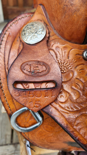 15" Rider's Choice Barrel Racing Saddle