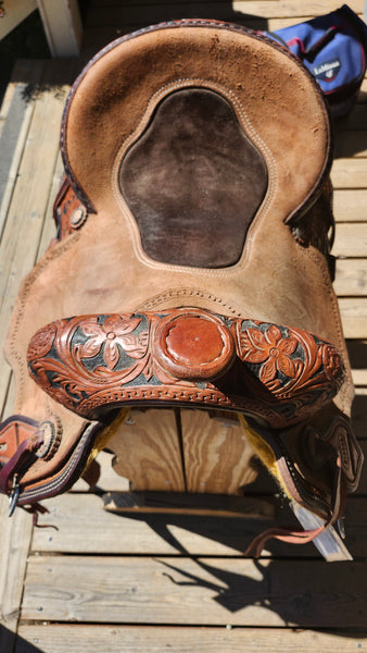 14.5" Corriente Custom Barrel Saddle
